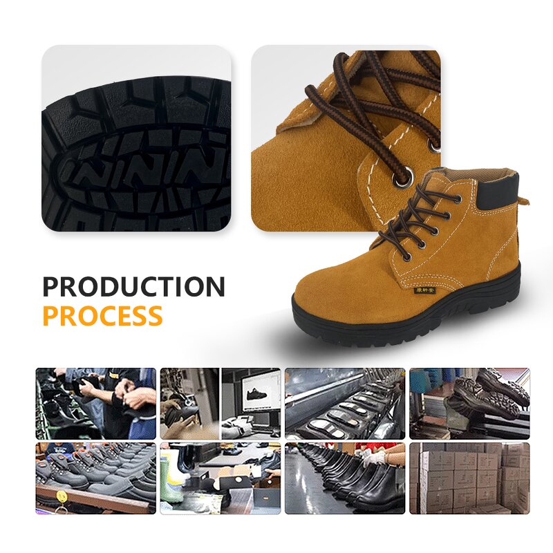 Winter Safety Boots Supplier - SAILGOOD Construction Keep Warm Cow Leather Men's