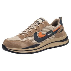 Work Safety Shoes Manufacturer - SAILGOOD Breathable Pork Chop Leather Mesh EVA