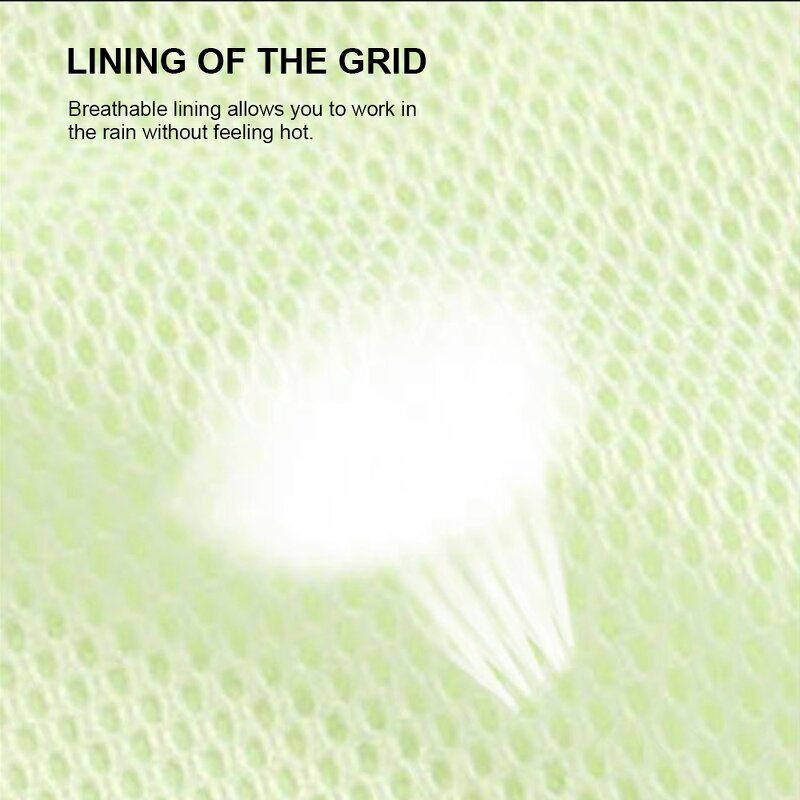 Safety Rain Jacket Manufacturer - SAILGOOD Custom High Visibility Men's Long Hooded