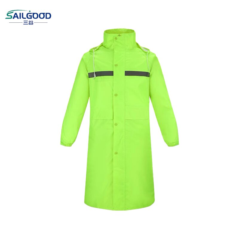 Reflective Raincoat Supplier - High Quality Waterproof Hooded Rain Suit Construction