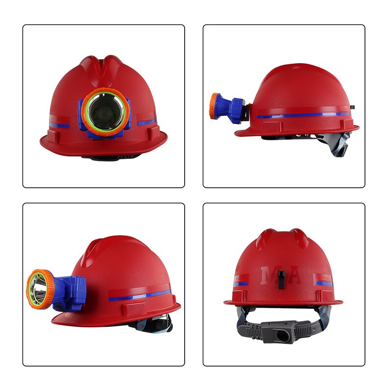 Safety Helmet Supplier - Custom Logo ABS HDPE PE Reflective with Suspension Earmuff