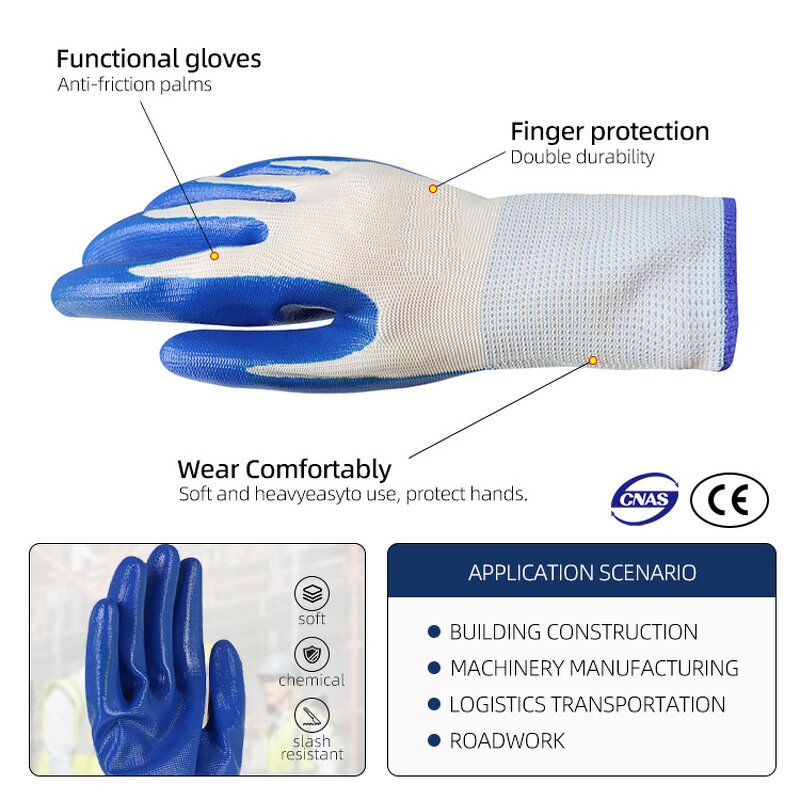 Butyl Rubber Gloves Supplier - Anti-Slip Cut Resistant EN388 Certified