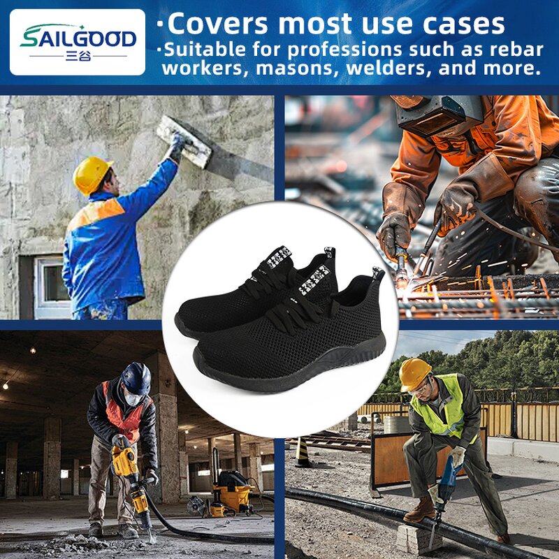Safety Sneakers Factory - Breathable Customization Protective Lightweight Casual