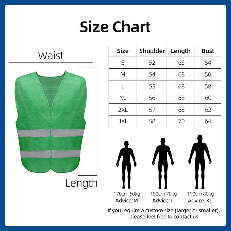 Safety Vest Factory - High Visibility Reflective Construction Workwear Security Jacket