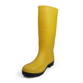 PVC Work Boots Supplier - Oil Acid Alkali Resistant Steel Toe Industrial Harsh