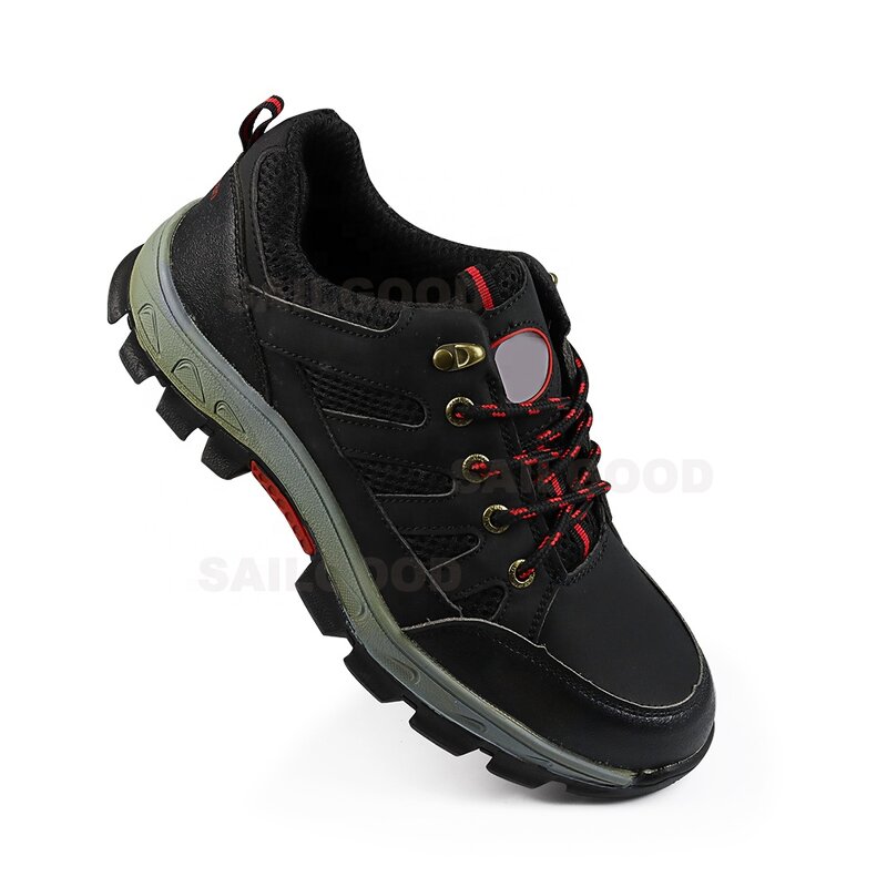 Steel Toe Safety Shoes Factory - Lightweight Anti Impact Leather Surface