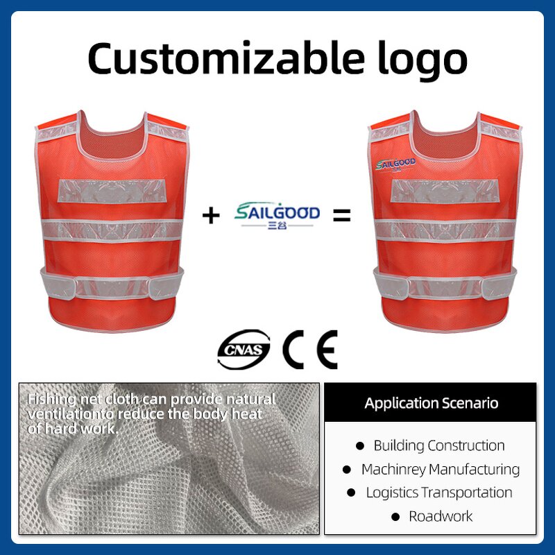 Hi Vis Vest Manufacturer - Reflective Jacket Industrial Protective Outdoor Construction