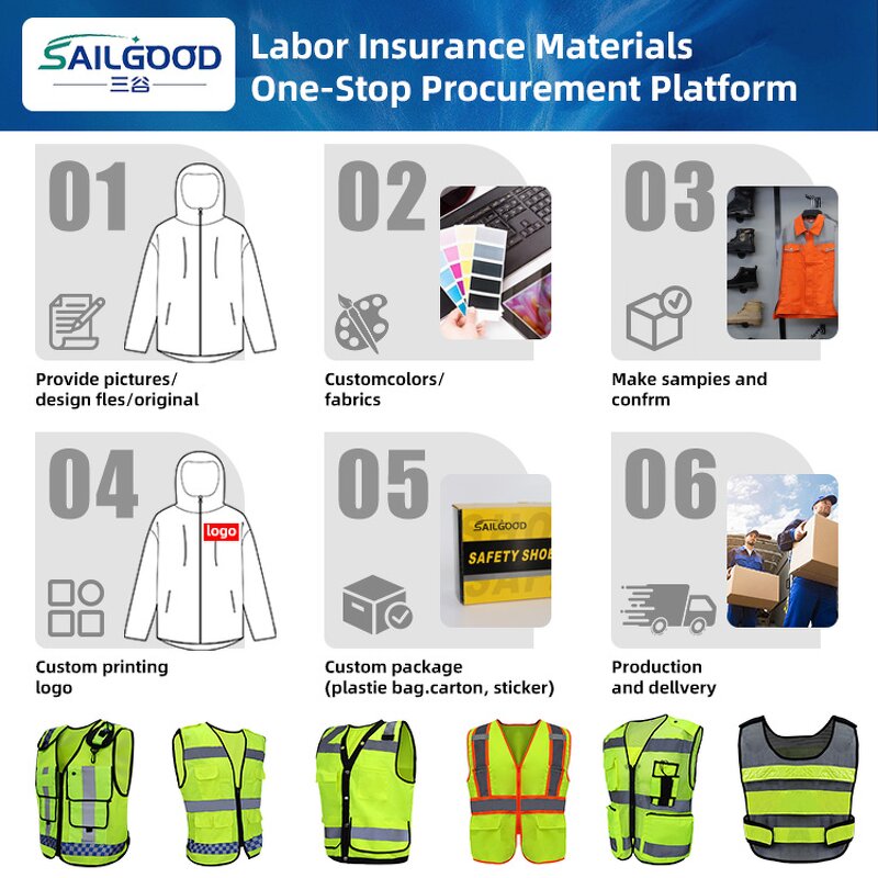 Reflective Safety Vest Supplier - Hi Vis Mesh Breathable Polyester Construction Traffic