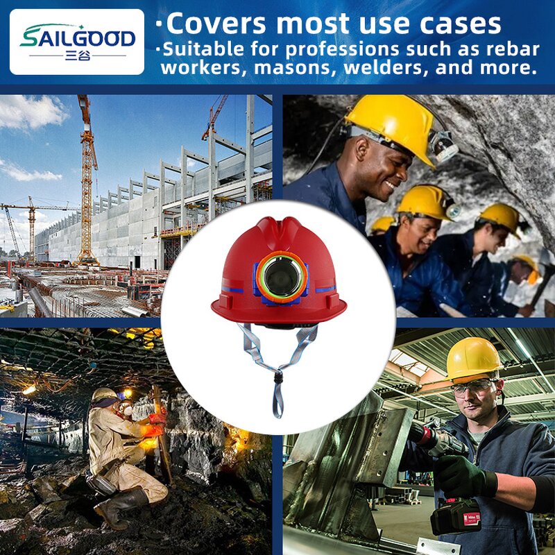 Mining Helmet Light Manufacturer - Portable Cordless LED ABS Cap Lamp Underground