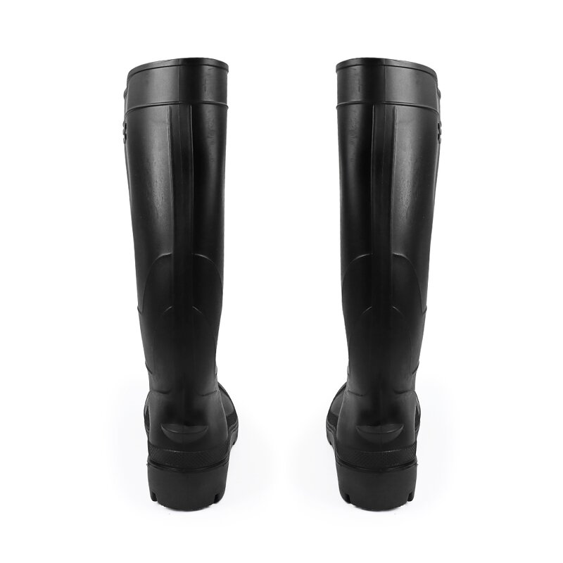 PVC Rain Boots Supplier - Unisex Lightweight Waterproof Anti-Slip Mesh Chemical-Resistant