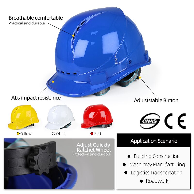 Safety Helmet Factory - Streamlined with Vents Breathable Soft Pressure Resistant