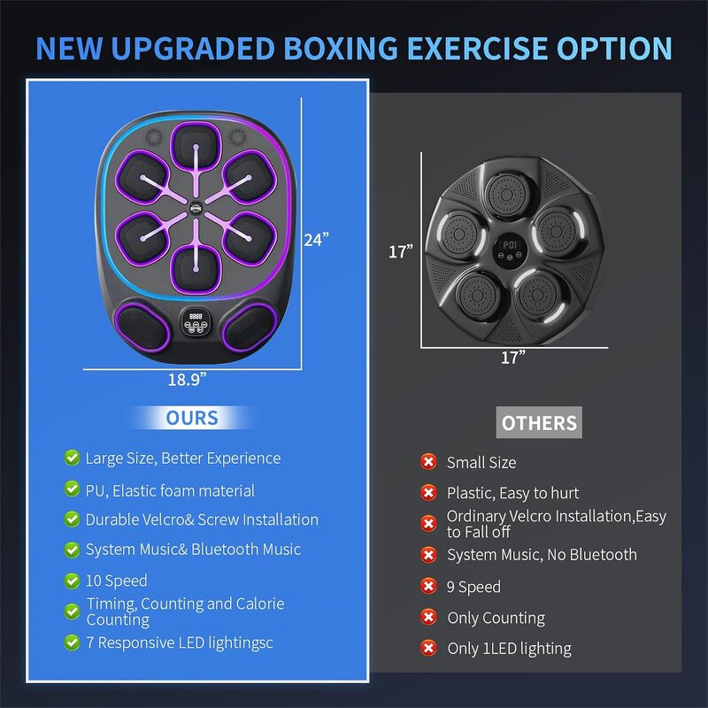 Boxing Workout Equipment Supplier - Target Music Boxing Machine Fitness