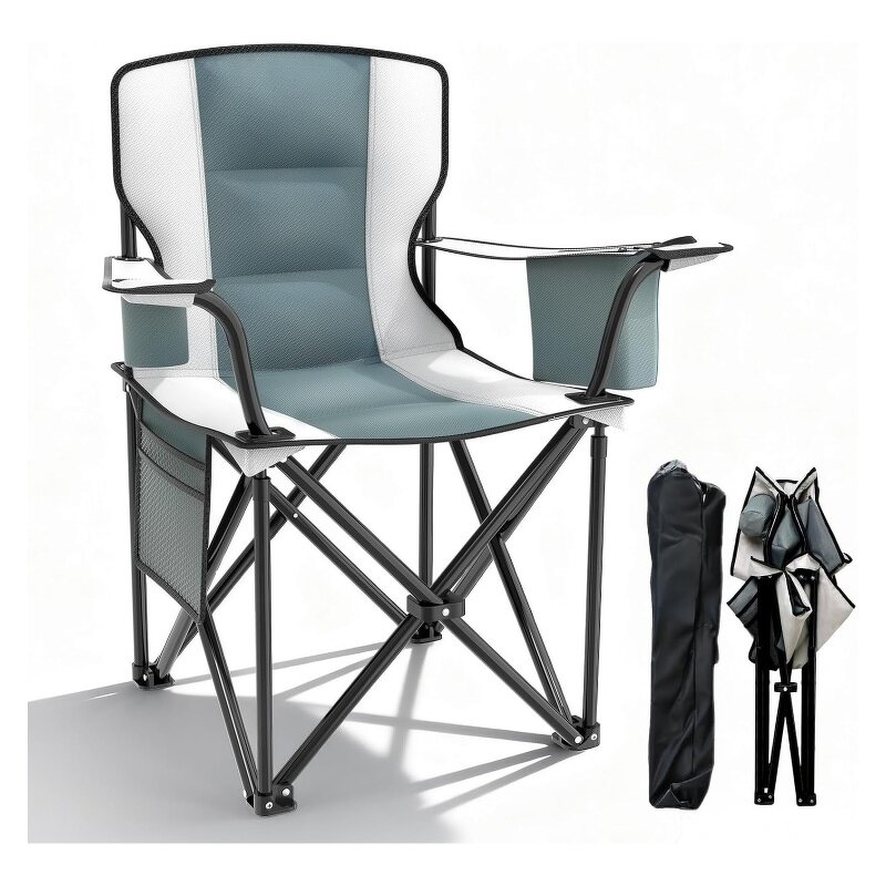 Camping Folding Chair Factory - Portable Backpack Hiking Park Leisure Beach Fishing Armrest