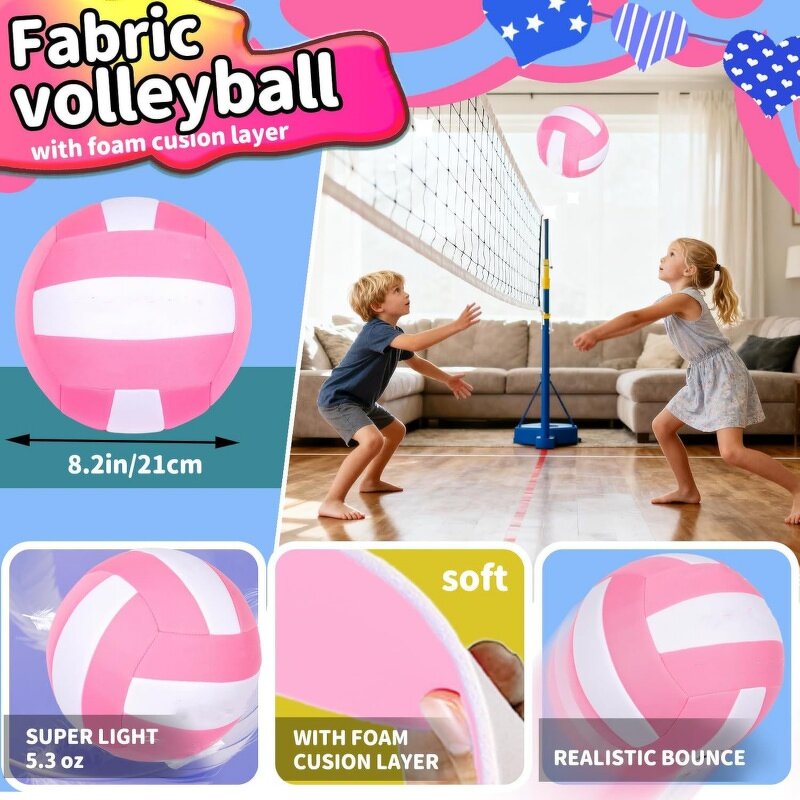 Indoor Volleyball Factory - Safe Quiet Kids Beginners Super Soft Fabric Light