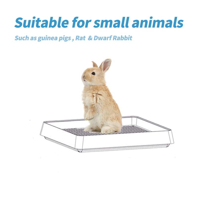 Guinea Pig Litter Box Factory - Training Pan Cage Accessories Toilet Tray Rats Hamster