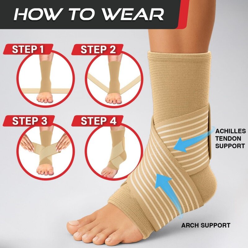 Ankle Strap Brace Manufacturer - Women Men Adjustable Non Slip Achilles Tendonitis