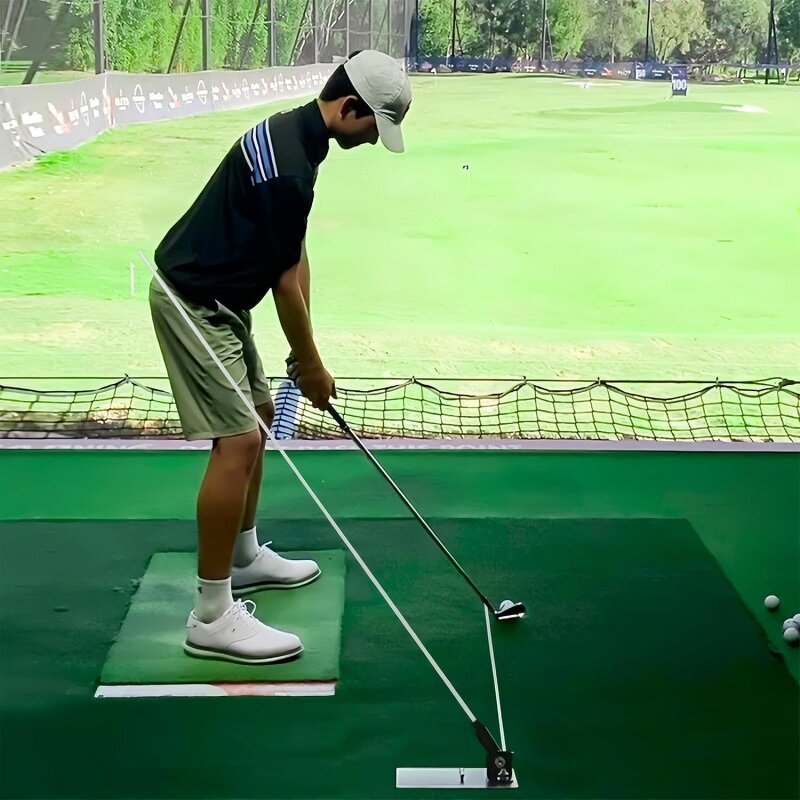 Golf Alignment Stick Holder Factory - Swing Trainer Plate Portable Aid Adjustable Angle