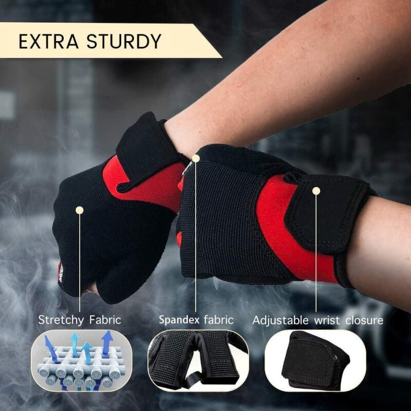 Wrist Guards Supplier - Non Slip Breathable Gym Training Weightlifting Dumbbell Half Finger