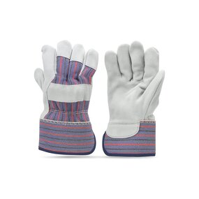 Safety Work Gloves Supplier - Unisex Adult Cuff Regular Grade Grey Large Pack 5