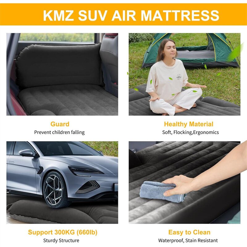 SUV Air Mattress Factory - Inflatable Bed Trunk Rear Seat Car Mattress