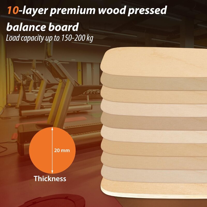 Balance Board Factory - High Quality Skiing Training Wooden Board