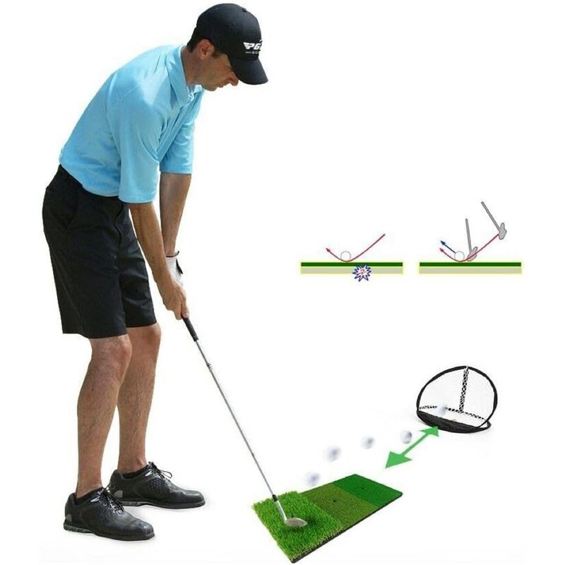 Golf Hitting Mat Factory - Larger Size Indoor Outdoor Swing Chipping Foldable Heavy-Duty