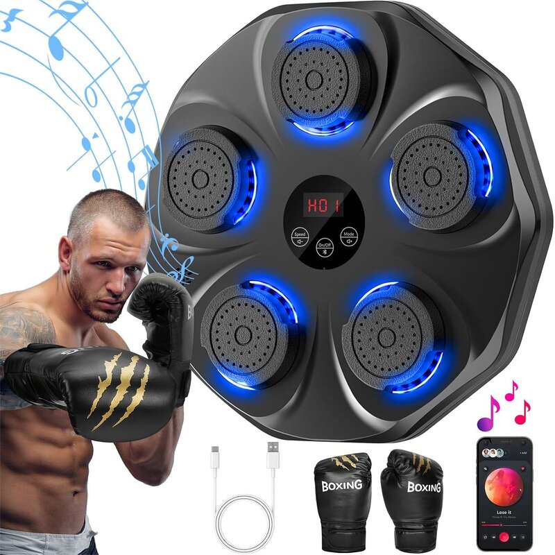 Target Music Boxing Machine Supplier - Interactive Wall Mounted Boxing Trainer