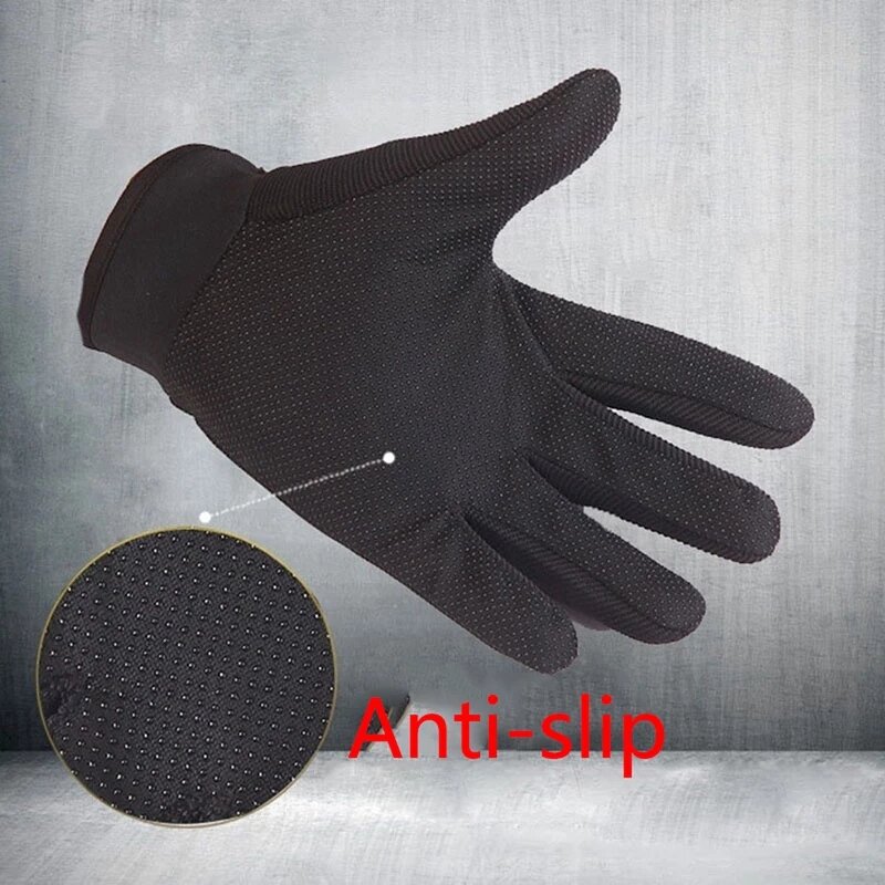 Summer Riding Gloves Supplier - Mens Lightweight Ice Silk Non slip Wearable Tactical