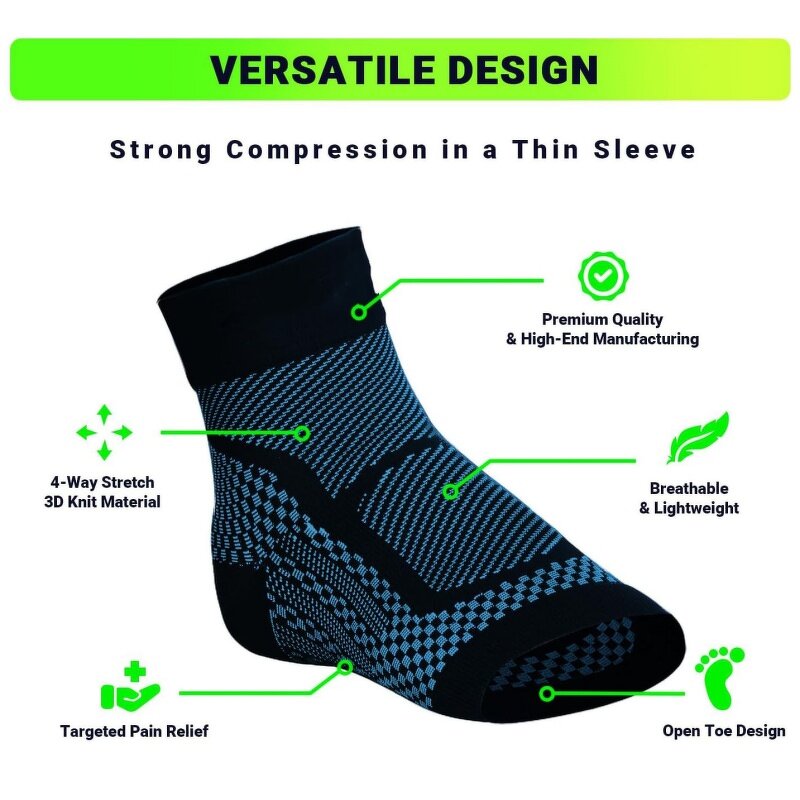 Foot Arch Support Supplier - Relieves Achilles Tendonitis Plantar Fasciitis Sock