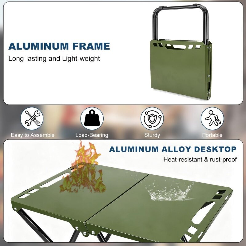 Outdoor Camping Table Supplier - Portable Folding Lightweight Beach Picnic Small Multifunctional