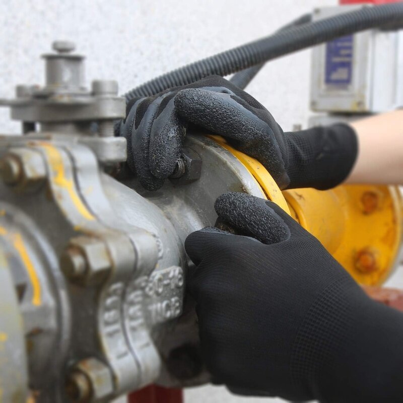 Safety Work Gloves Factory - General Multi Use Construction Warehouse Gardening 12 Pairs