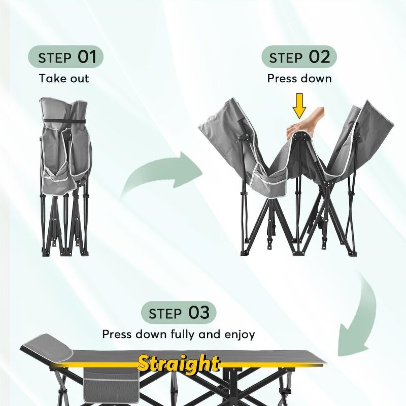 Portable Sleeping Bed Supplier - Adult Side Indoor Outdoor Office Travel Cot