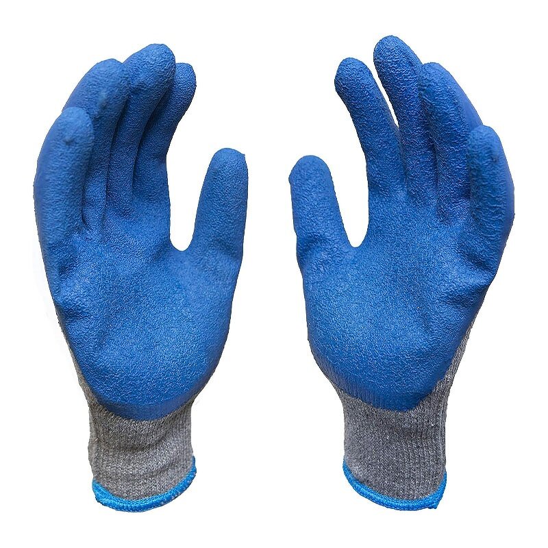 Rubber Work Gloves Supplier - Large Latex Double Coated Construction Gardening Heavy Duty