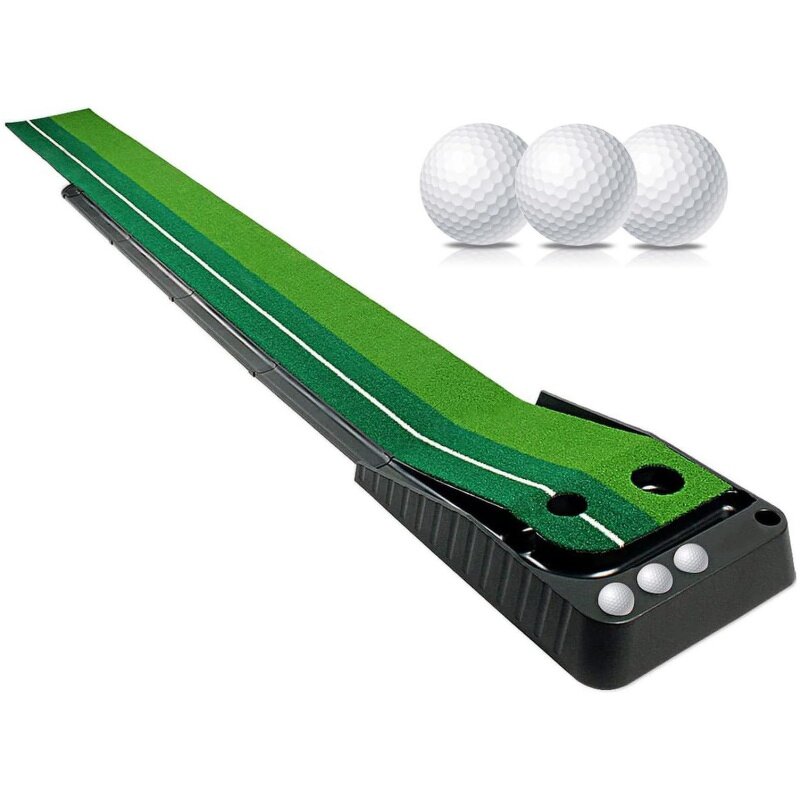 Golf Practice Equipment Manufacturer - Auto Ball Return System Home Office Backyard Mat