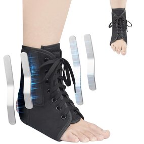 Adjustable Ankle Brace Manufacturer - Sprained Foot Support with Metal Side Stabilizers