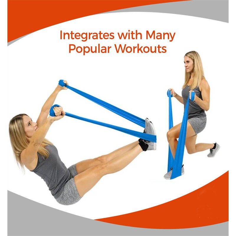 Resistance Bands Supplier - Elastic Home Exercise Rehab Workout Yoga Pilates Gym Band