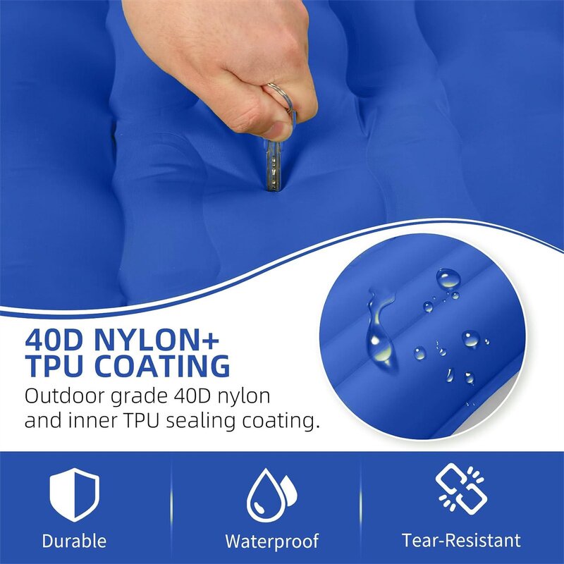 Inflatable Sleeping Pad Supplier - Extra Thick Camping Mattress