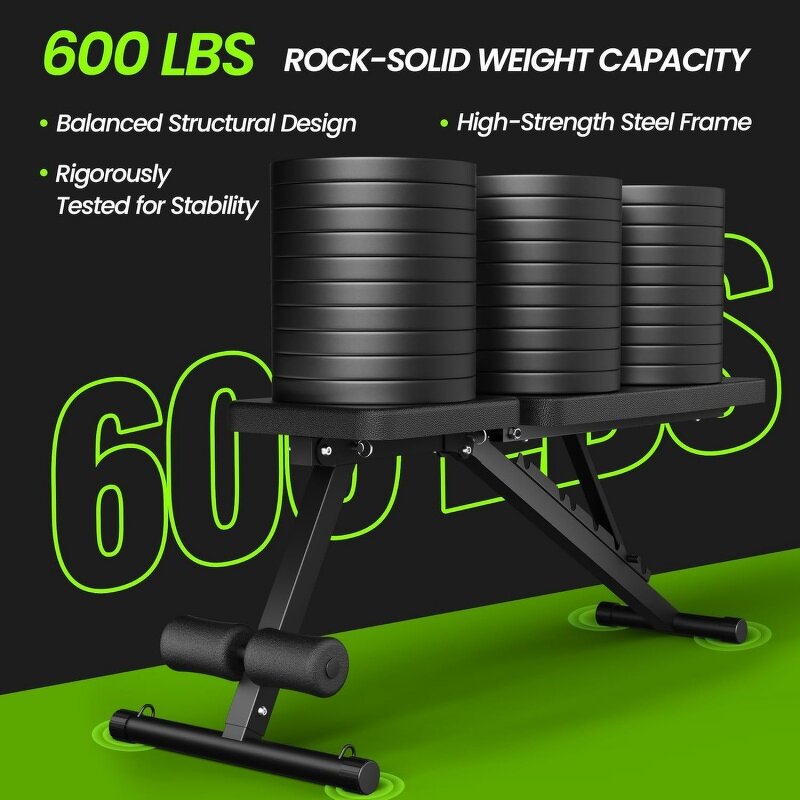 Adjustable Weight Bench Manufacturer - Home Gym Folded Vertical Storage Space Saving
