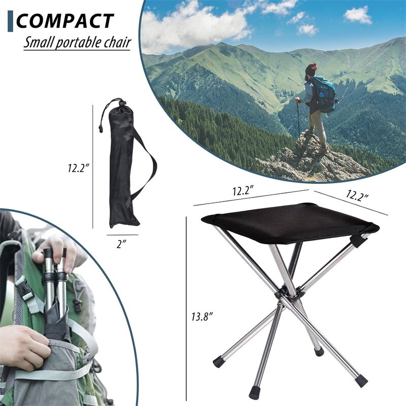 Portable Camping Stool Factory - Hiking Outdoor Concert Foldable Stool