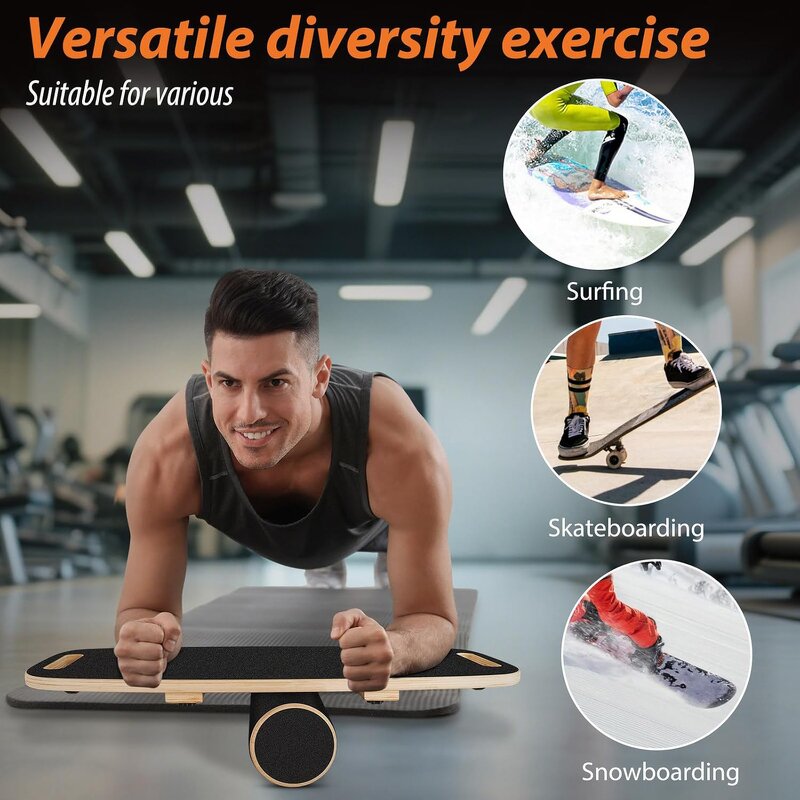 Balance Board Factory - High Quality Skiing Training Wooden Board