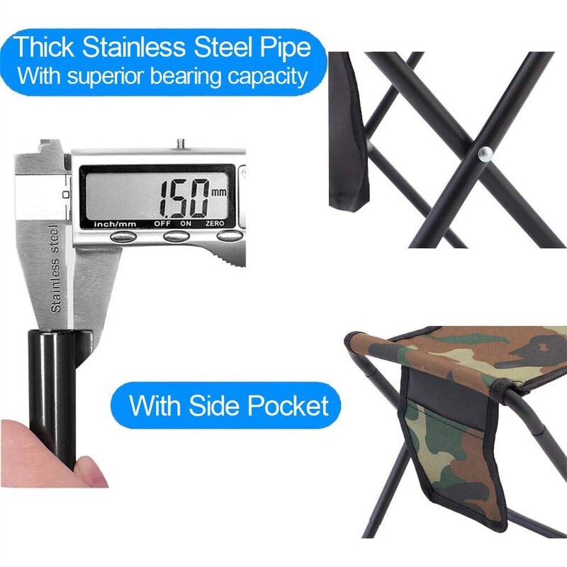 Portable Folding Stool Factory - Fishing Hiking Gardening Beach Stool