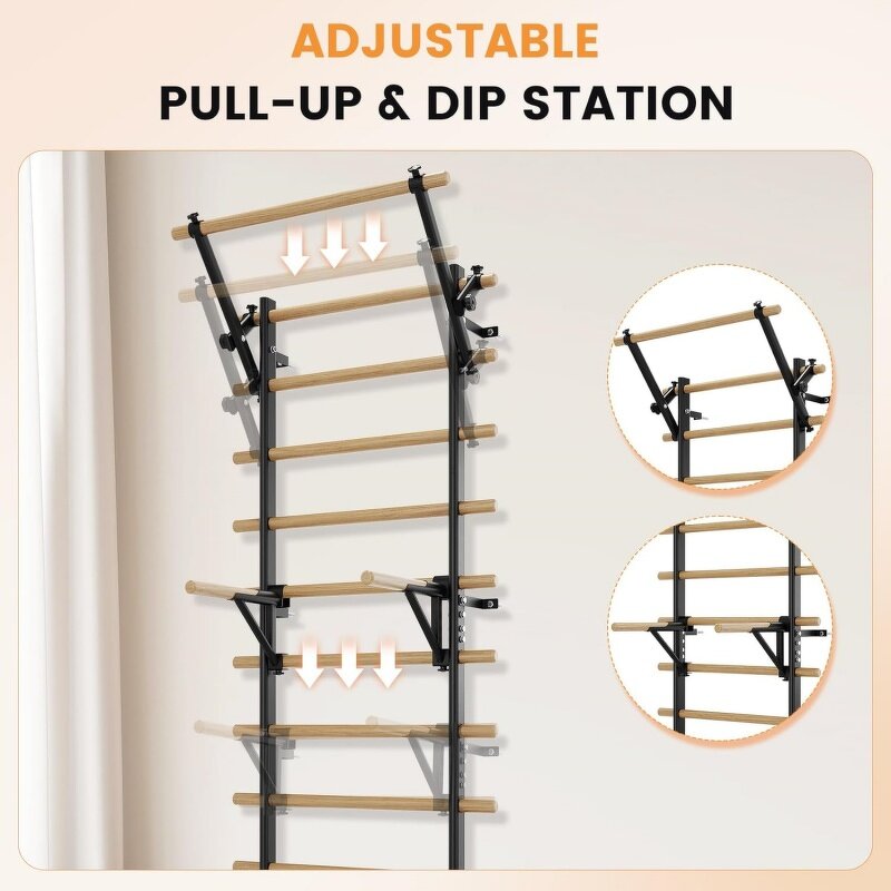 Home Gym Stall Bars Manufacturer - Adjustable Bar Dip Band Strategic Rods Therapy
