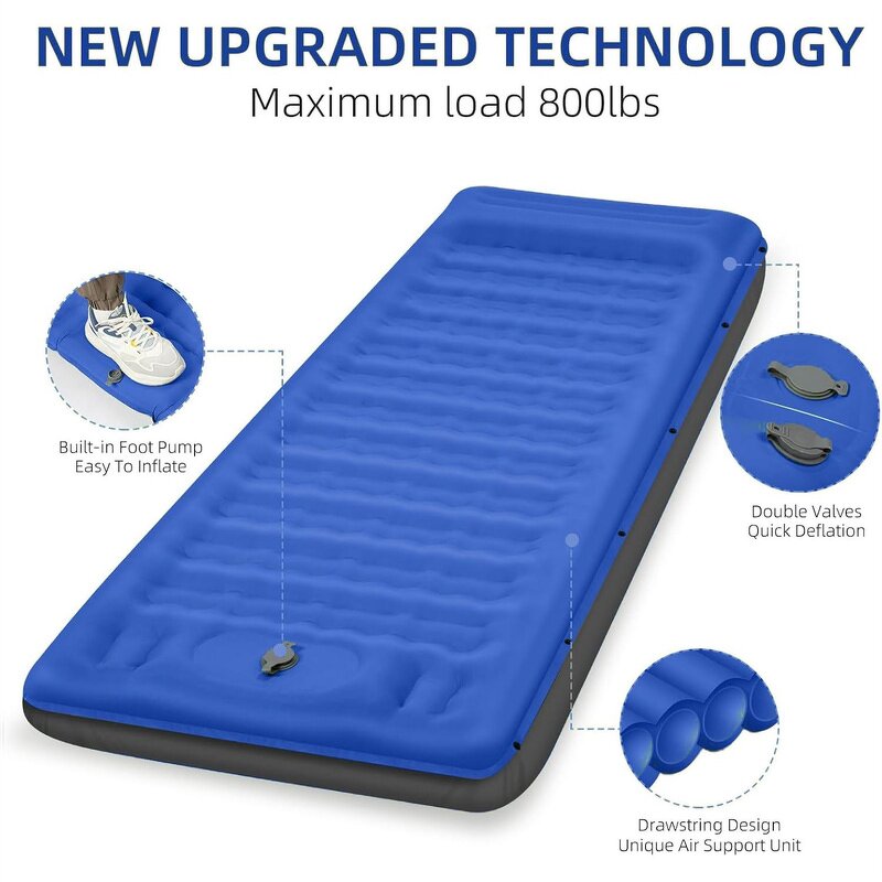 Inflatable Sleeping Pad Supplier - Extra Thick Camping Mattress
