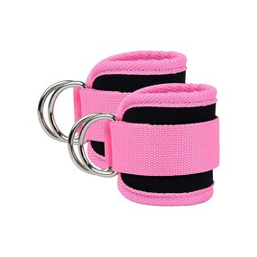 Ankle Straps Supplier - Wrist Cuffs Padded Fitness Glute Kickback D-Ring