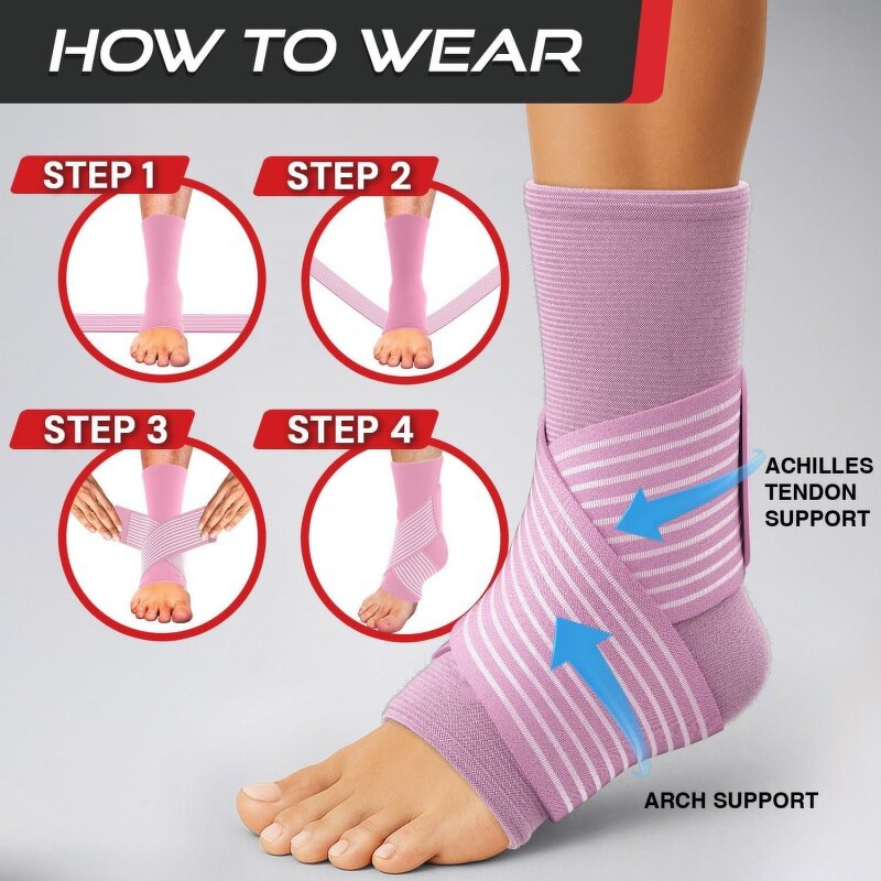 Ankle Brace Sleeve Supplier - Women Men Safety Joint Pain Relief Comprehensive Protection