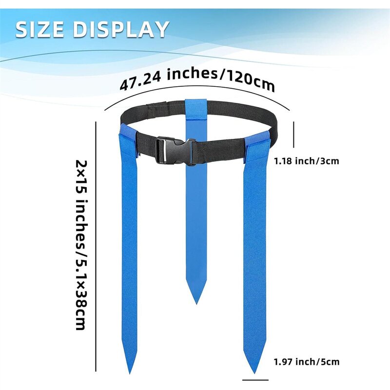 Flag Training Belts Factory - Adjustable Football Belts for Adults