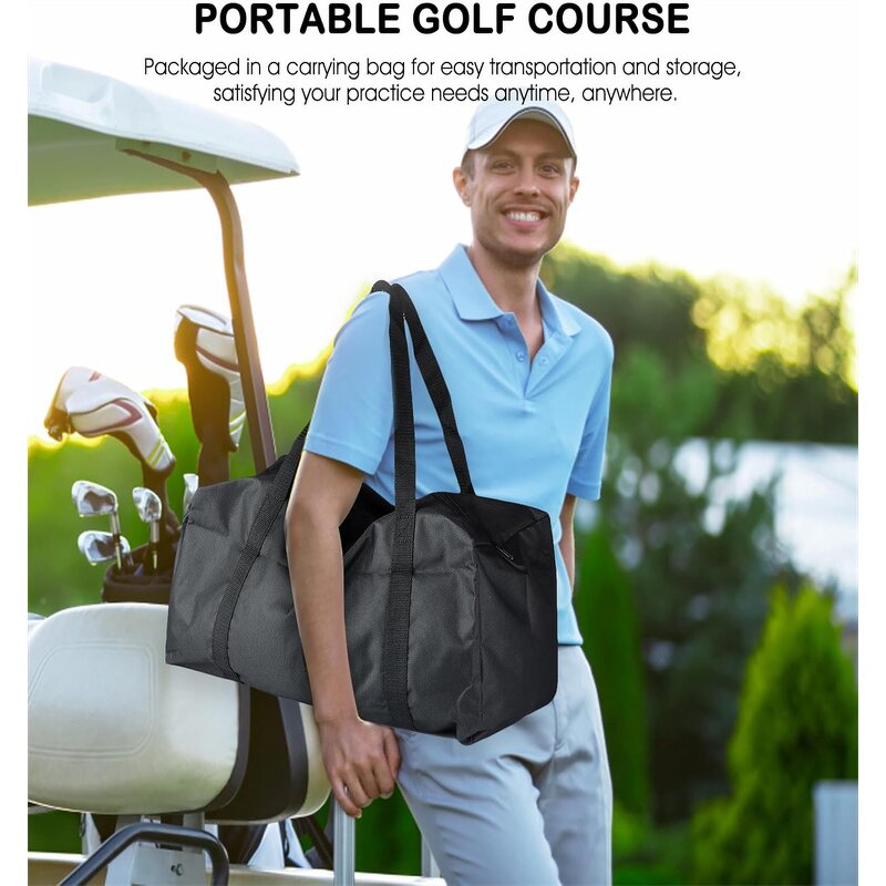 Golf Practice Nets Supplier - Men Indoor Outdoor Sports Backyard Chipping Swing Training