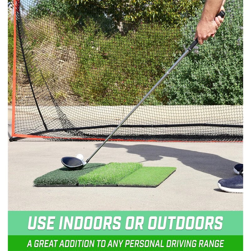 Golf Practice Mat Factory - Larger Size Indoor Outdoor Swing Chipping Foldable Heavy-Duty