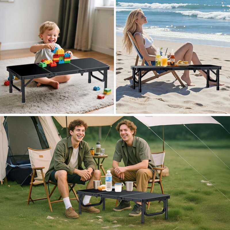 Folding Table Manufacturer - Low Lightweight Portable Party Beach Balcony Camping