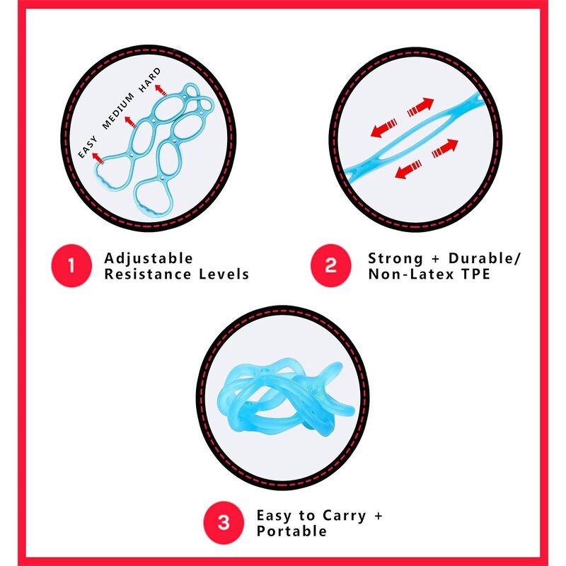 Physical Therapy Band Factory - Professional Elastic Gym Rehab Workout Yoga Resistance Bands